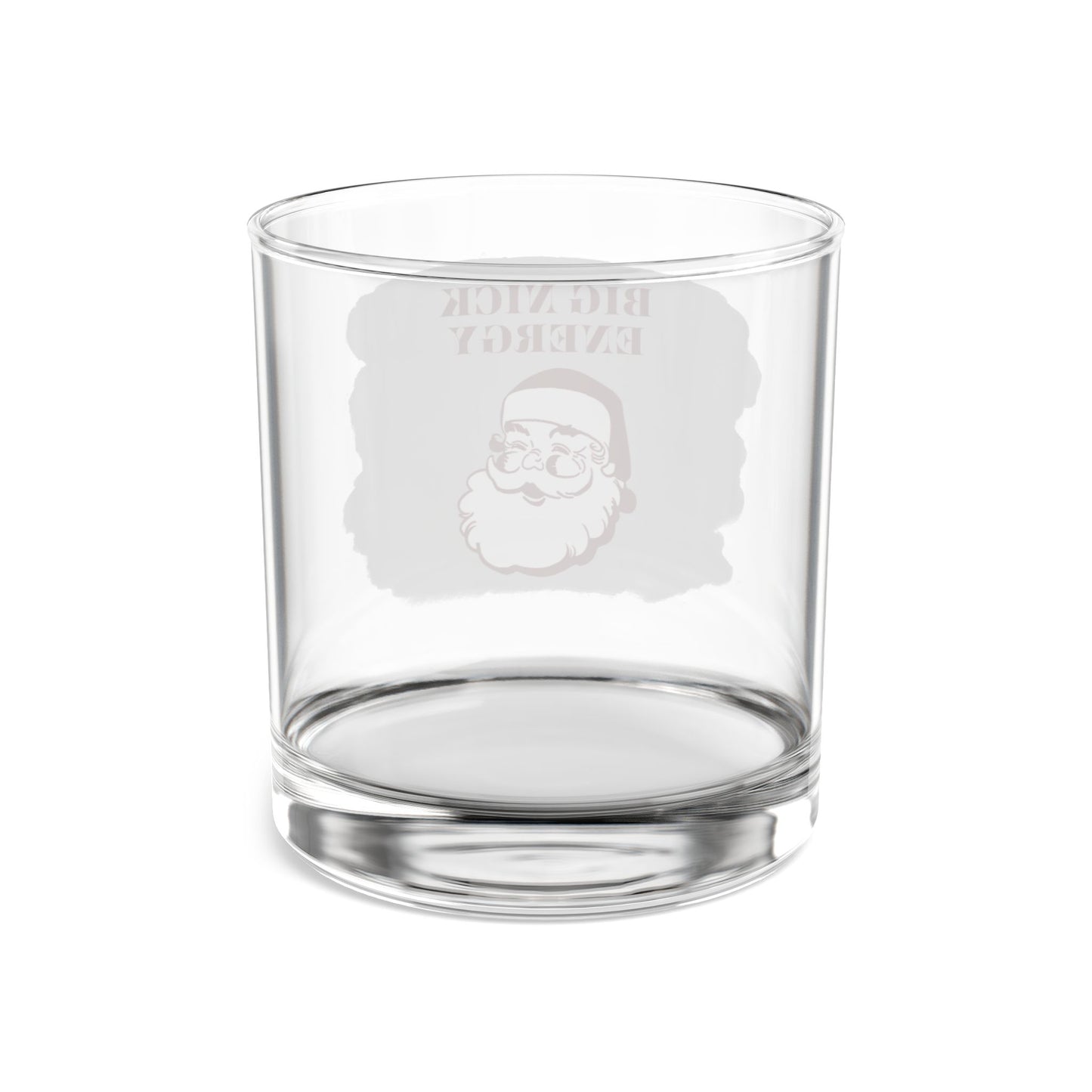 BIG NICK ENERGY Retro Santa Rocks Glass