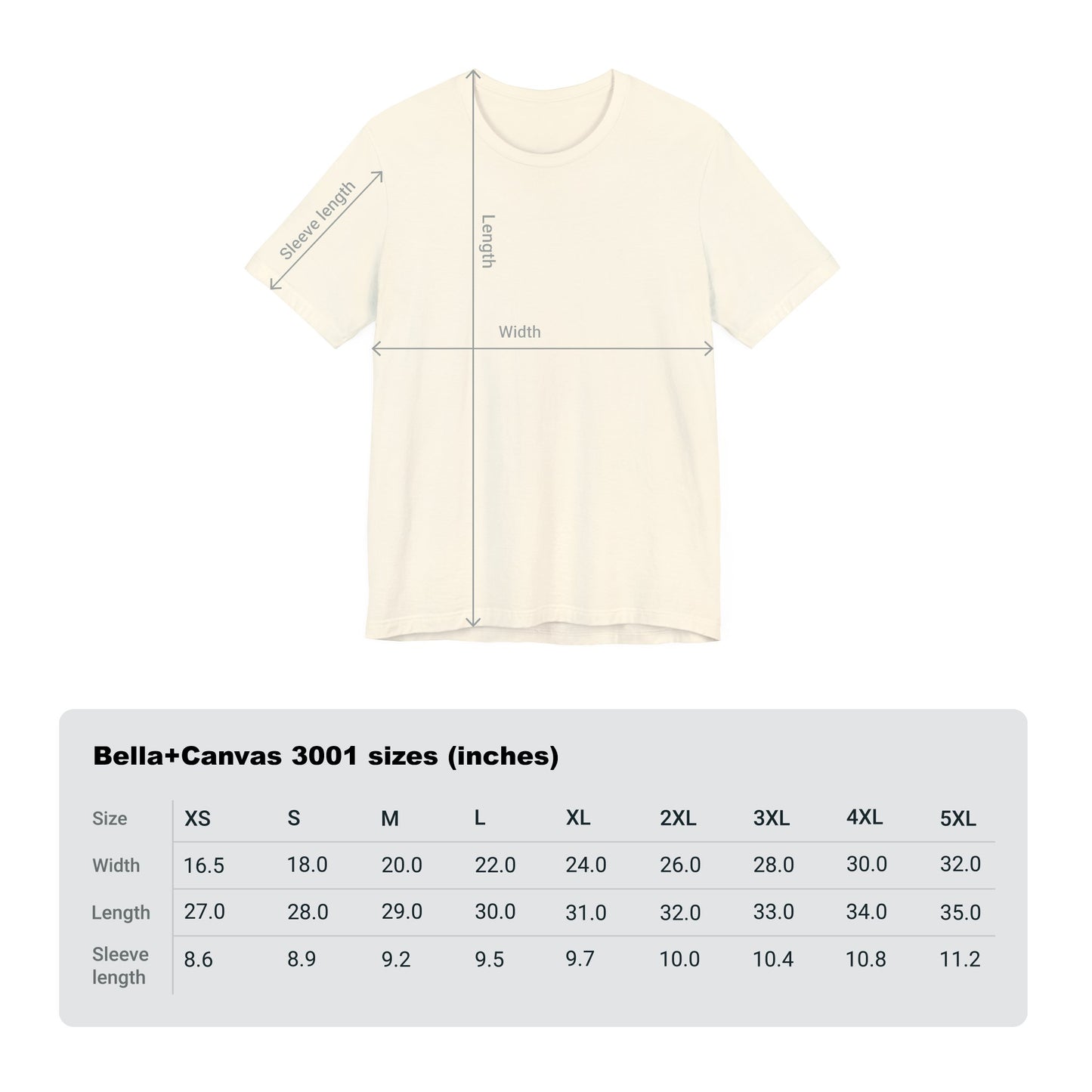 Unisex Jersey Short Sleeve Tee