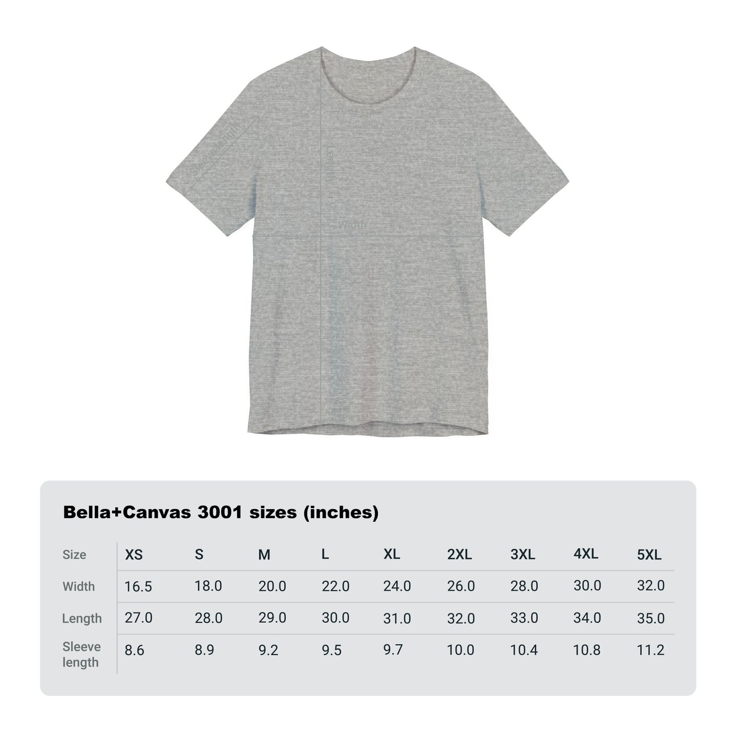 Unisex Jersey Short Sleeve Tee