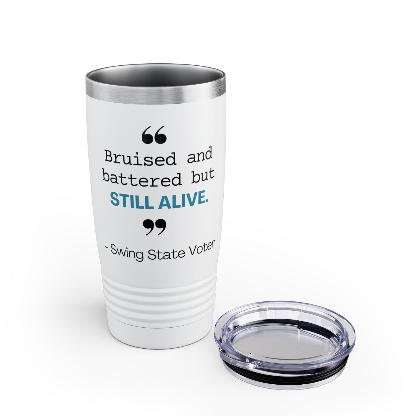 Swing State Living Is Tough Insulated Tumbler, 20oz