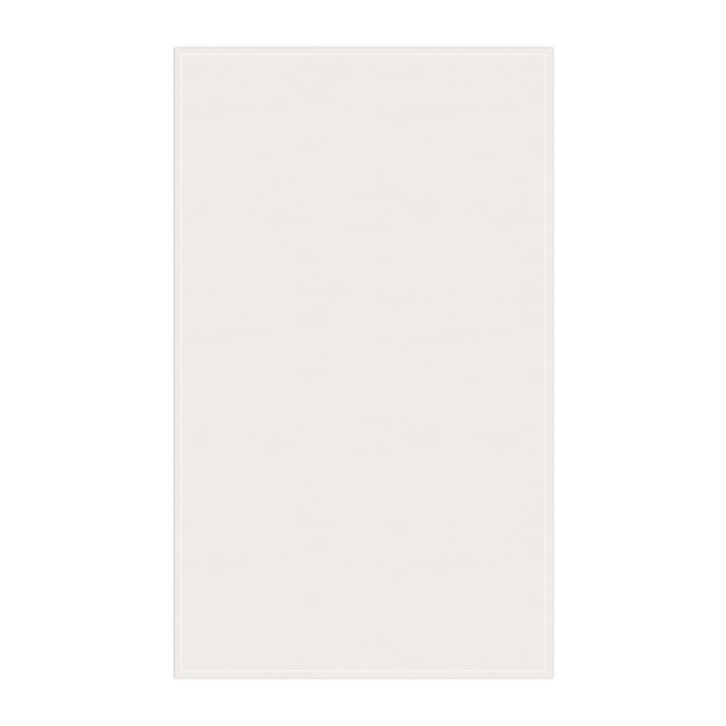Happy Christmas Watercolors Cotton Twill Tea Towel