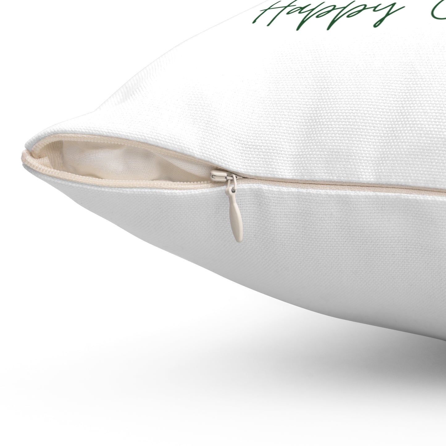 Happy Christmas Watercolors Throw Pillow
