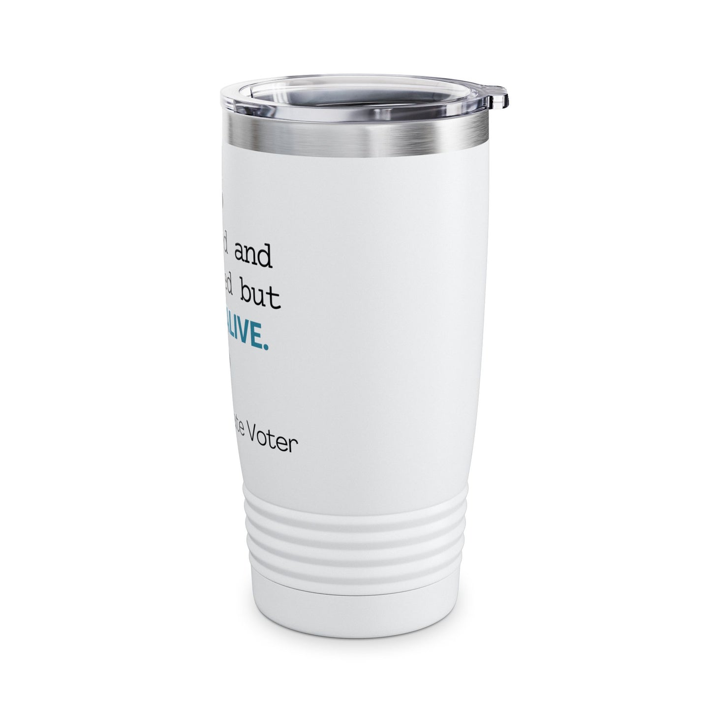 Swing State Living Is Tough Insulated Tumbler, 20oz