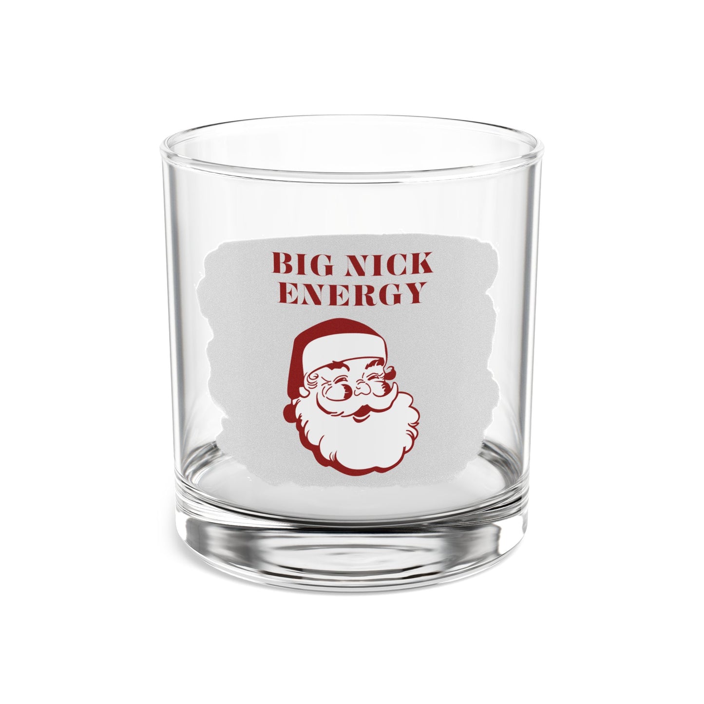 BIG NICK ENERGY Retro Santa Rocks Glass