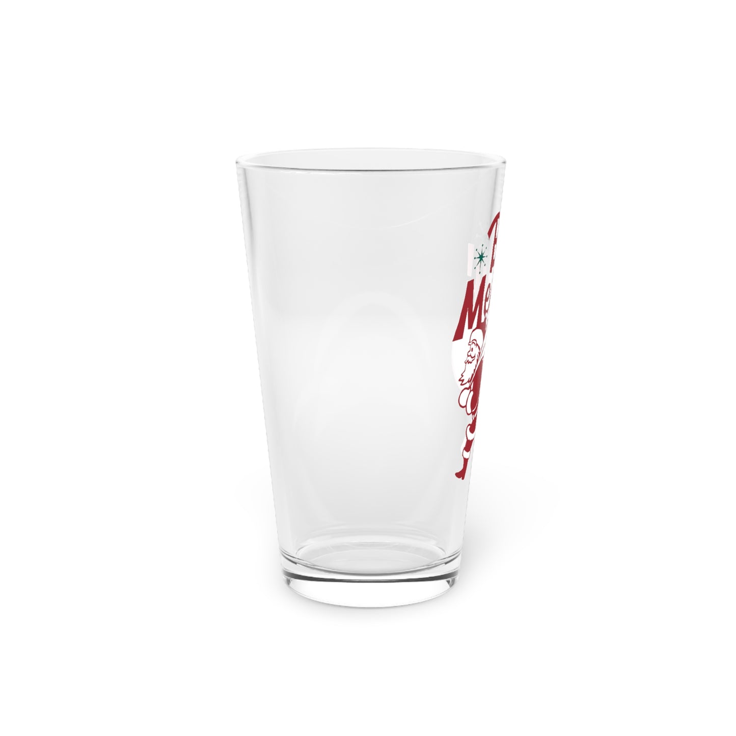 Be Merry Santa Pint Glass