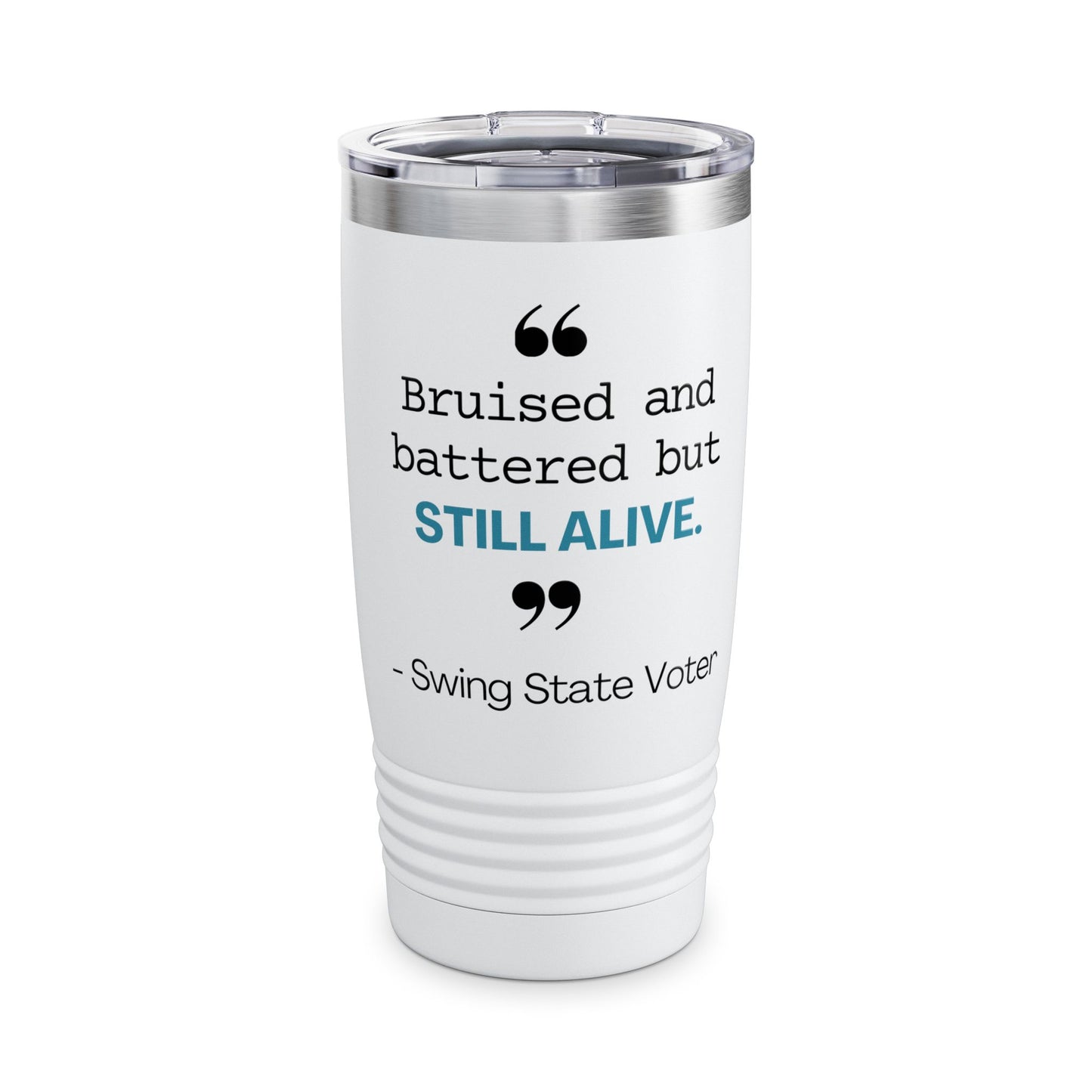 Swing State Living Is Tough Insulated Tumbler, 20oz