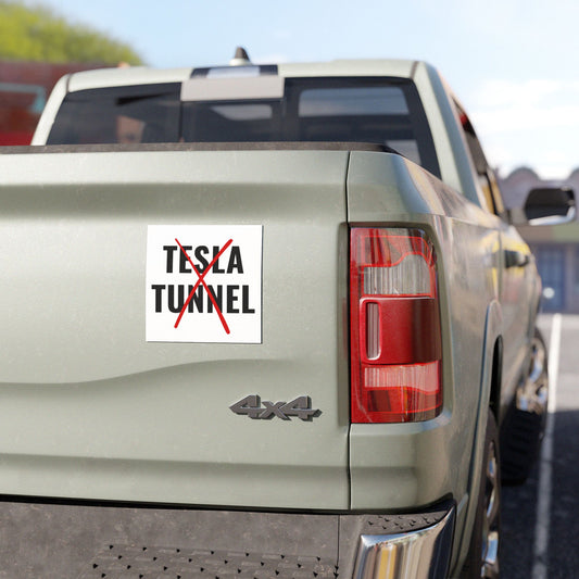Slash The Tunnel, Car Magnet