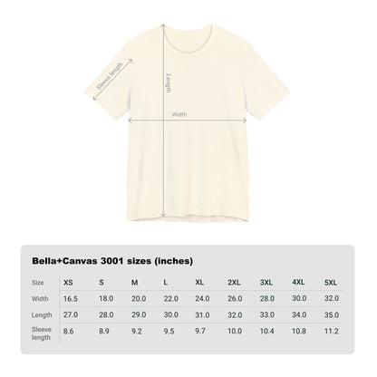 Unisex Jersey Short Sleeve Tee