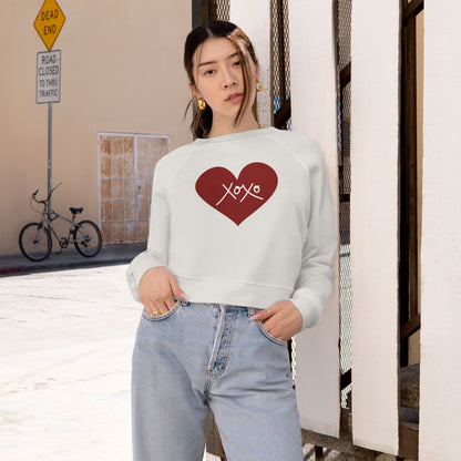 XOXO Vintage White Short Fleece