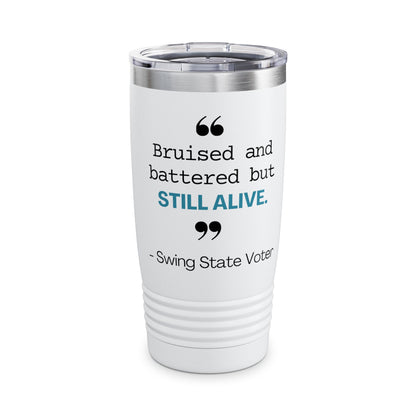 Swing State Living Is Tough Insulated Tumbler, 20oz